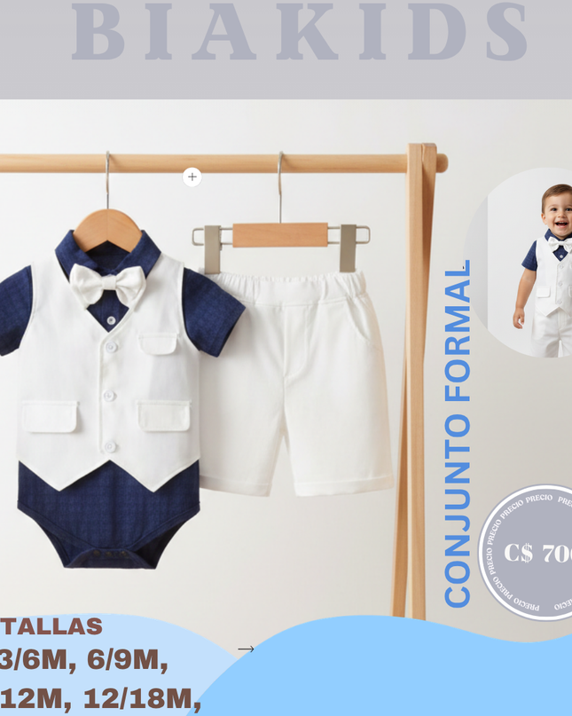 Formal pequeño Caballero