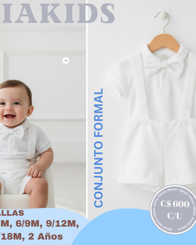 Set para Bautismo o presentacion