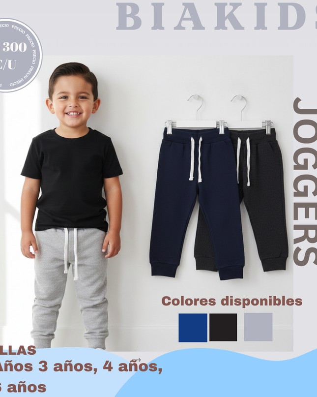 Joggers Algodon