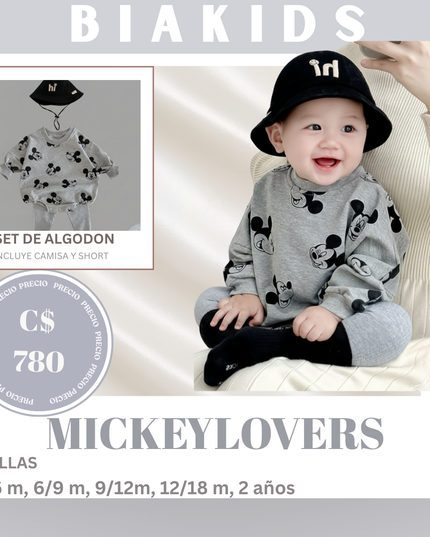 Set completo Mickey  Gorro
