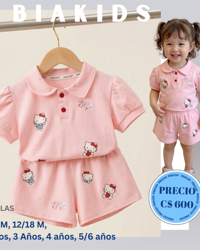 Set Rosado/ Hello Kitty