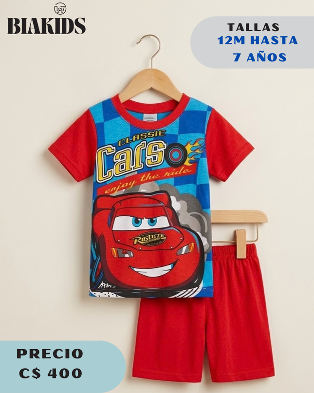 Conjunto Cars Rojo B