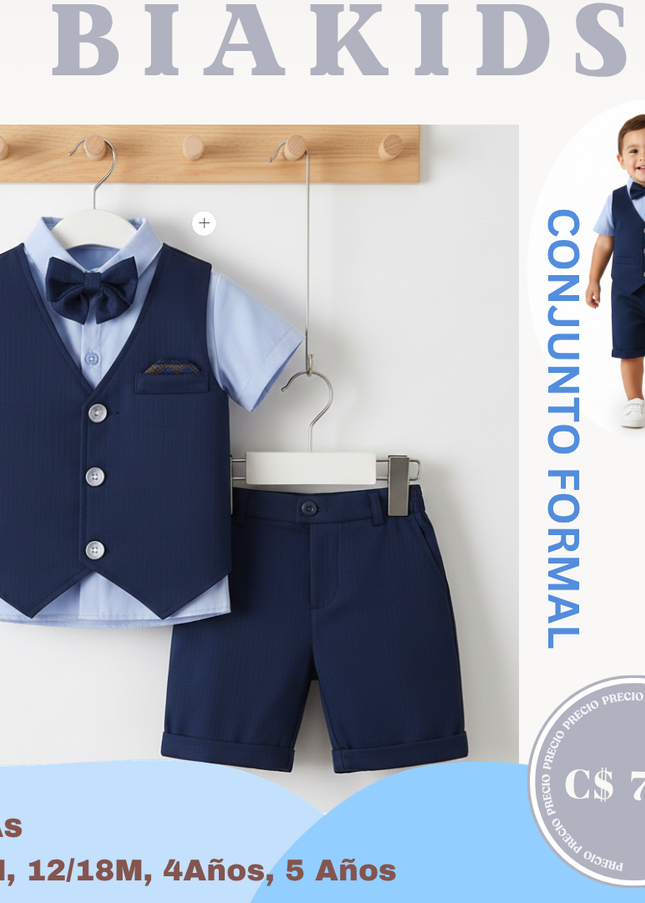 Conjunto Formal chaleco