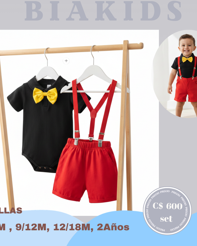 Set Mickey mameluco