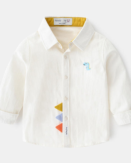 Camisa Formal de Algodon | Blanca