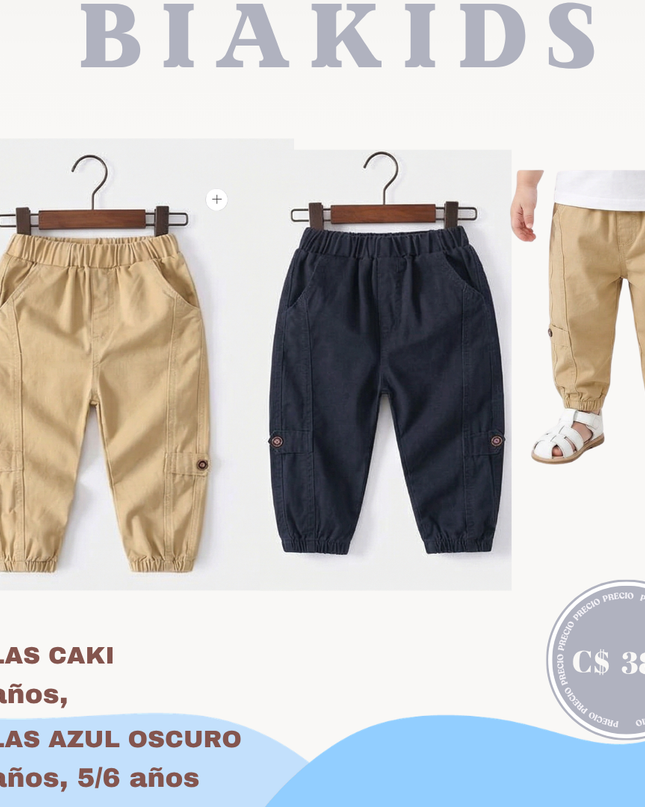 Pantalones Algodon