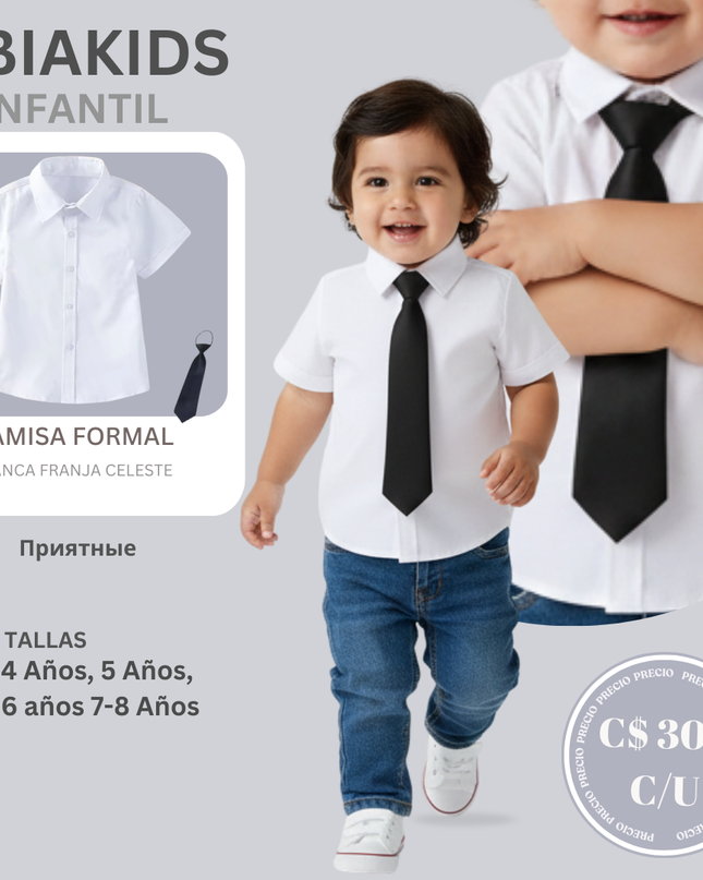 Camisa Blanca & Corbata