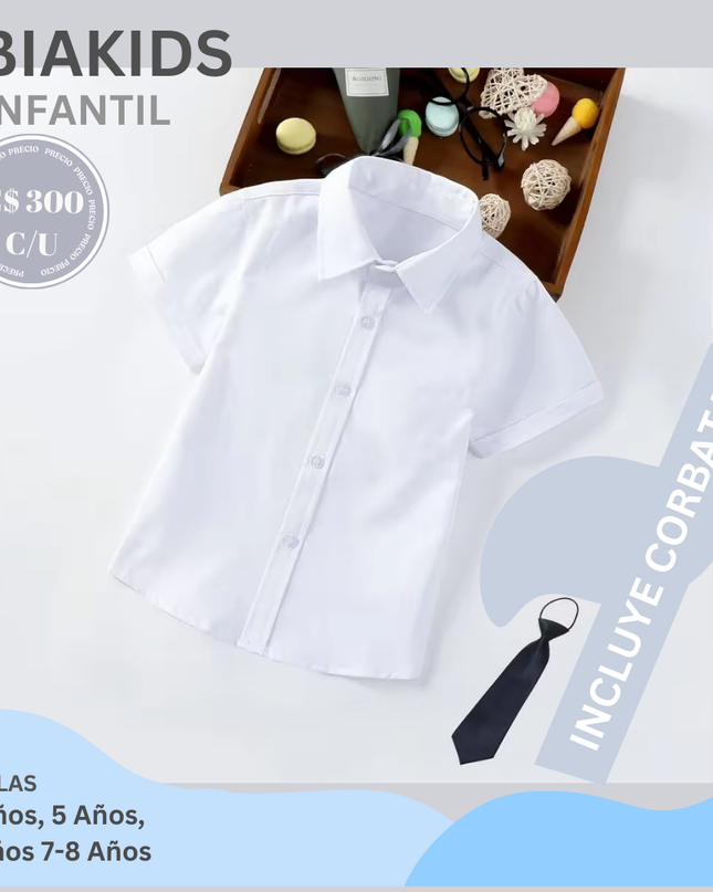 Camisa Blanca & Corbata