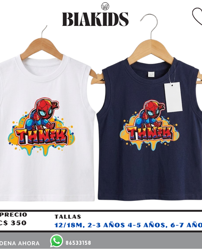 camisola Spiderman anime