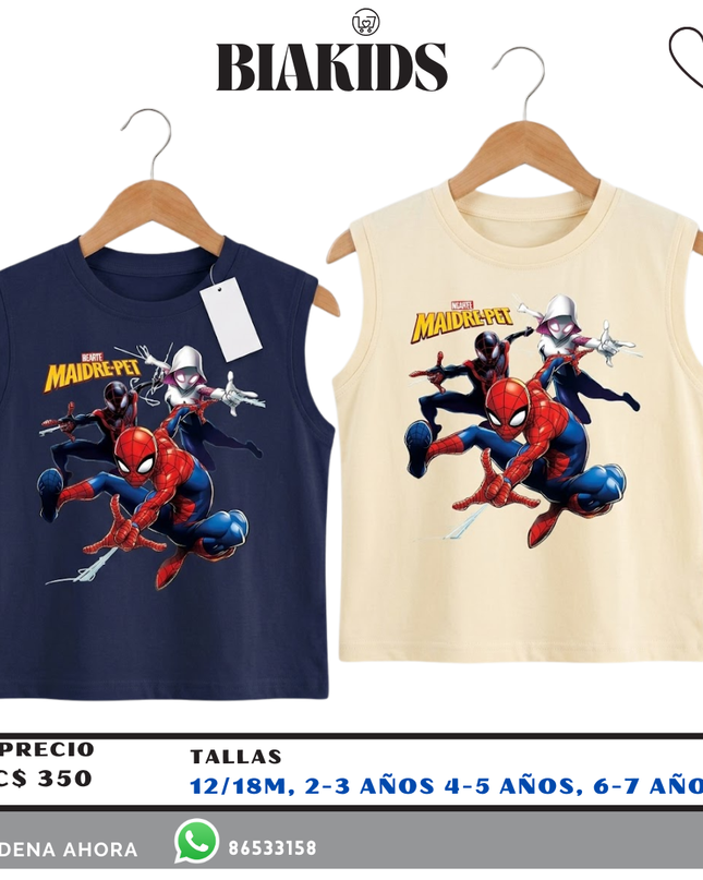Camisola Spiderman