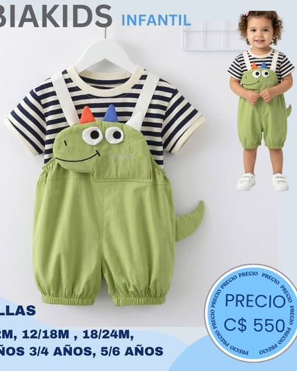 Overall dino 3 D