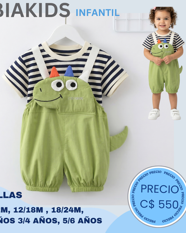 Overall dino 3 D