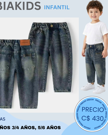 Jeans Azul petrole