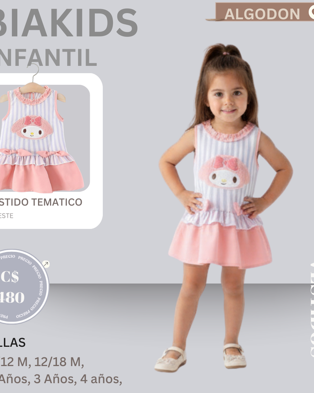 Vestido My melody