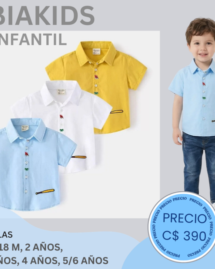 Camisa baseball