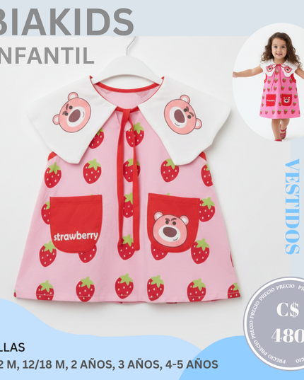 Vestido tematico Teddy Red