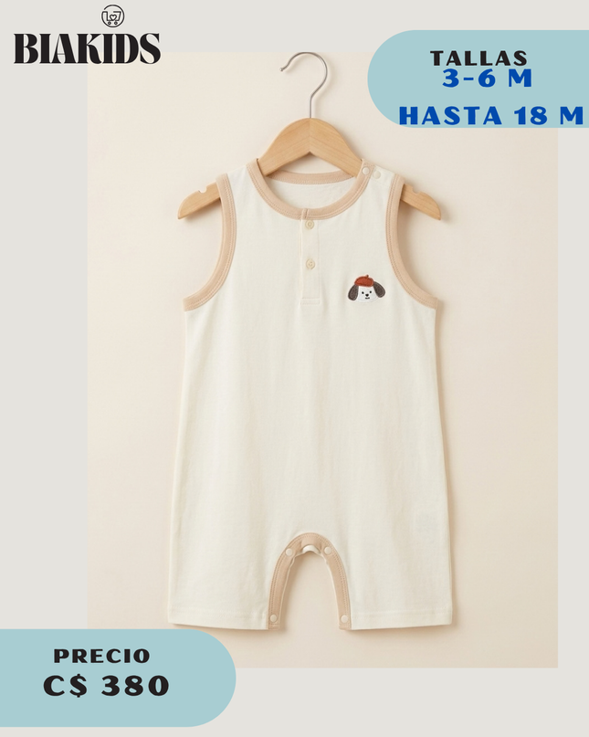 Mameluco Osito Beige