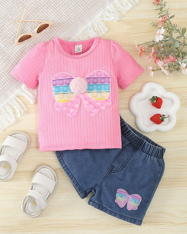 Set Camiseta & ahort jeans