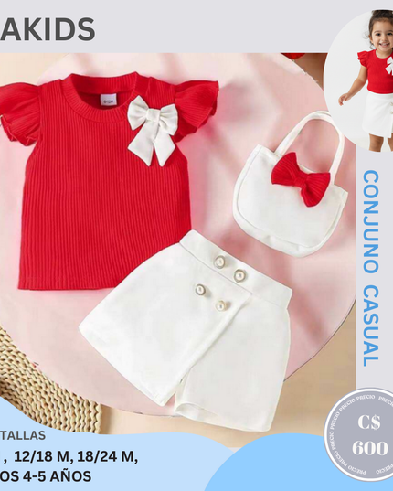 Short Falda & Camiseta