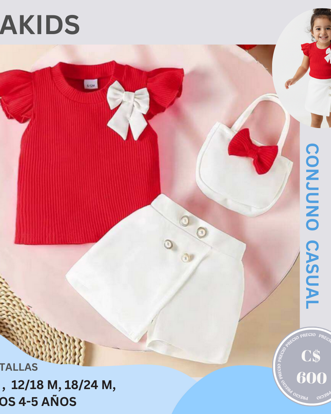 Short Falda & Camiseta