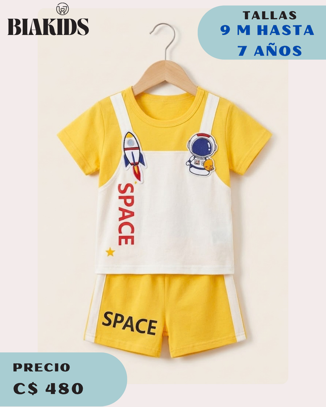 Conjunto Space Amarillo