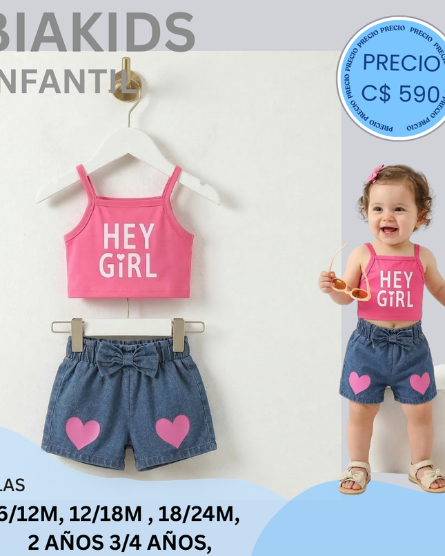Set short Jeans casual
