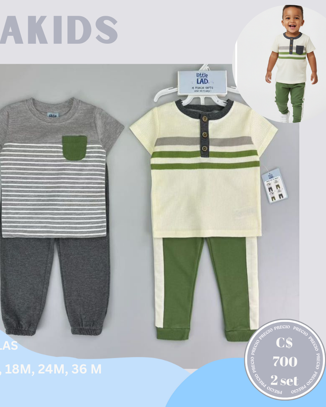 Conjunt de 2 set Camiseta & Jogger