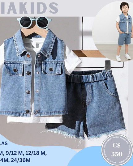 Set casual jeans