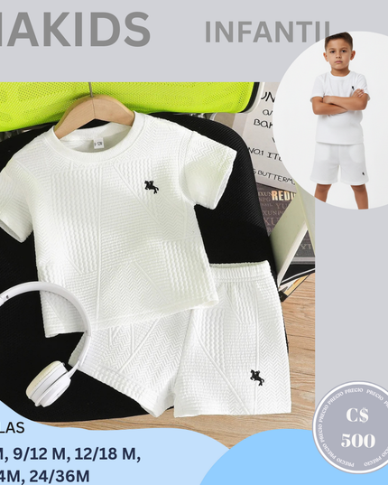 Conjunto casual Blanco