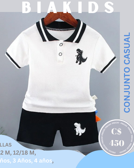 Set de Algodon Camisa & Short