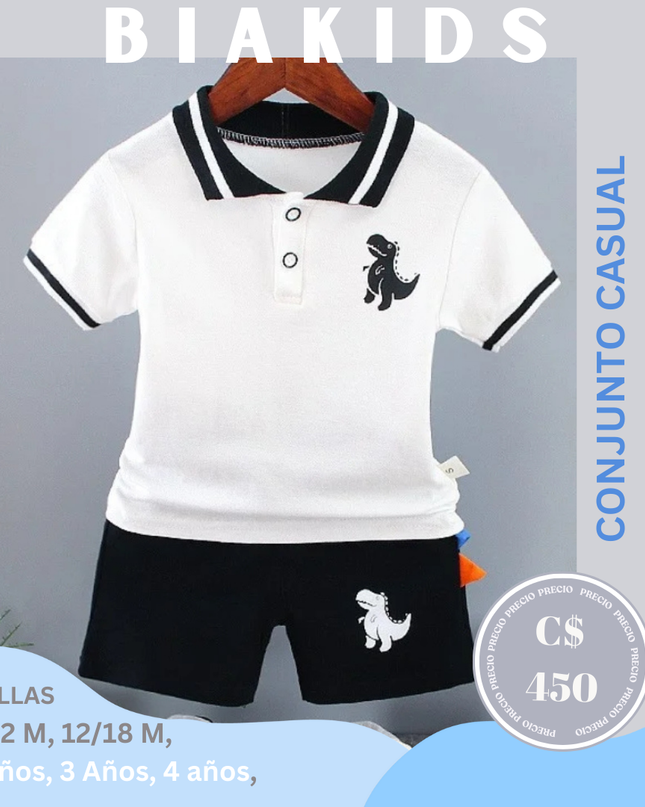 Set de Algodon Camisa & Short