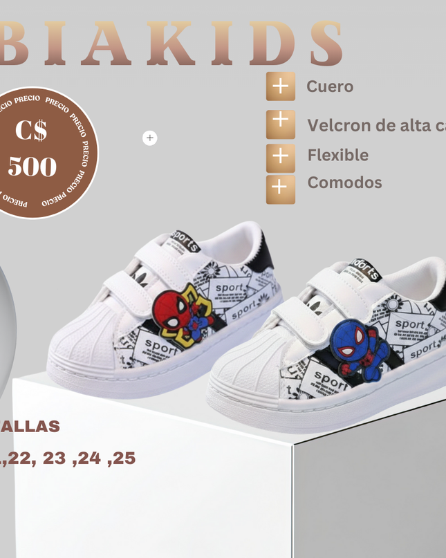 Zapatos Spiderman