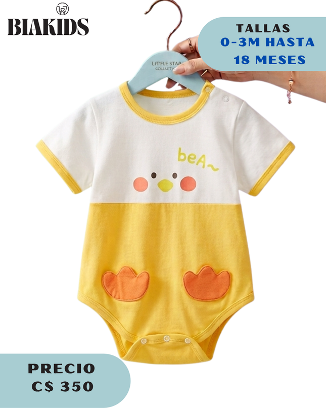 Mameluco Pollito Amarillo