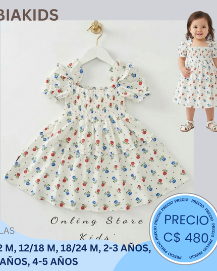 Vestido manga elegante