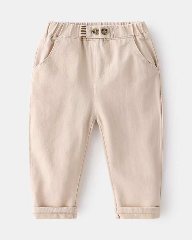 pantalones de chándal informales para niños,