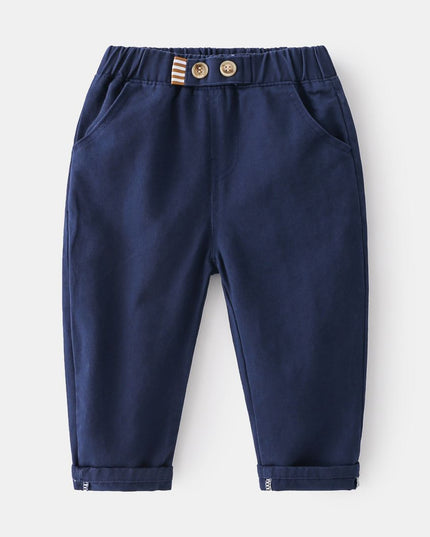 pantalones de chándal informales para niños,