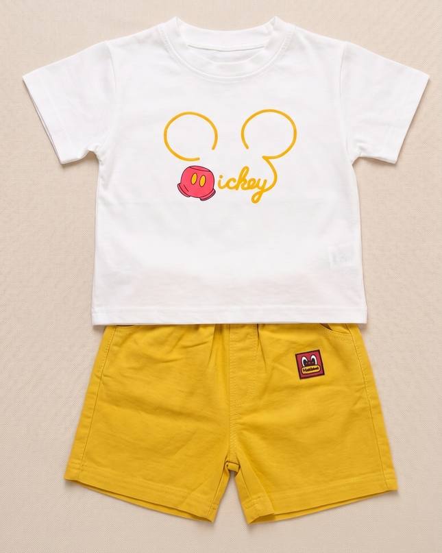Conjunto Mickey Blanco