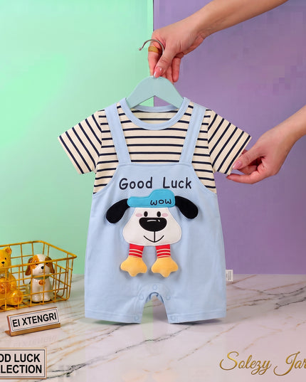 Mameluco Good Luck Azul