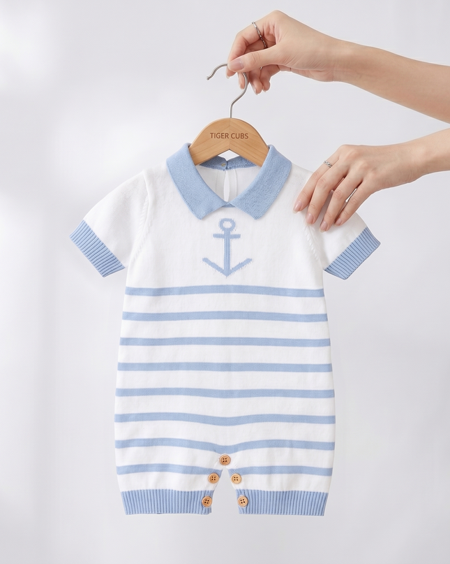 Mameluco marinero celeste