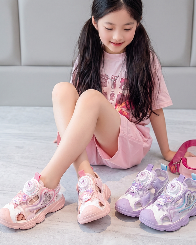 Zapatos kuromi rosa