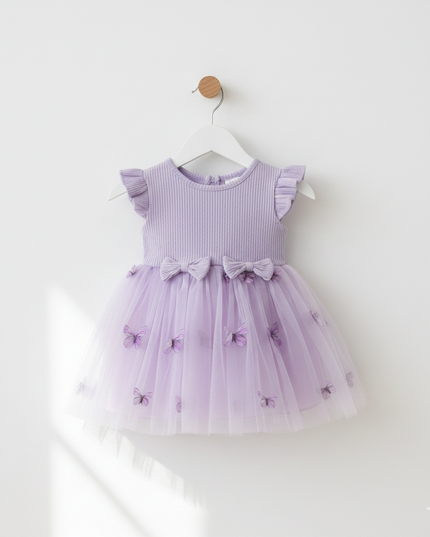 Vestido tutu lila