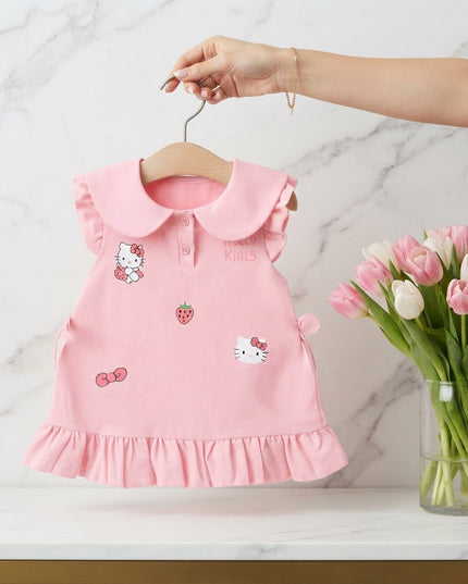 Vestido Hello Kitty Rosa