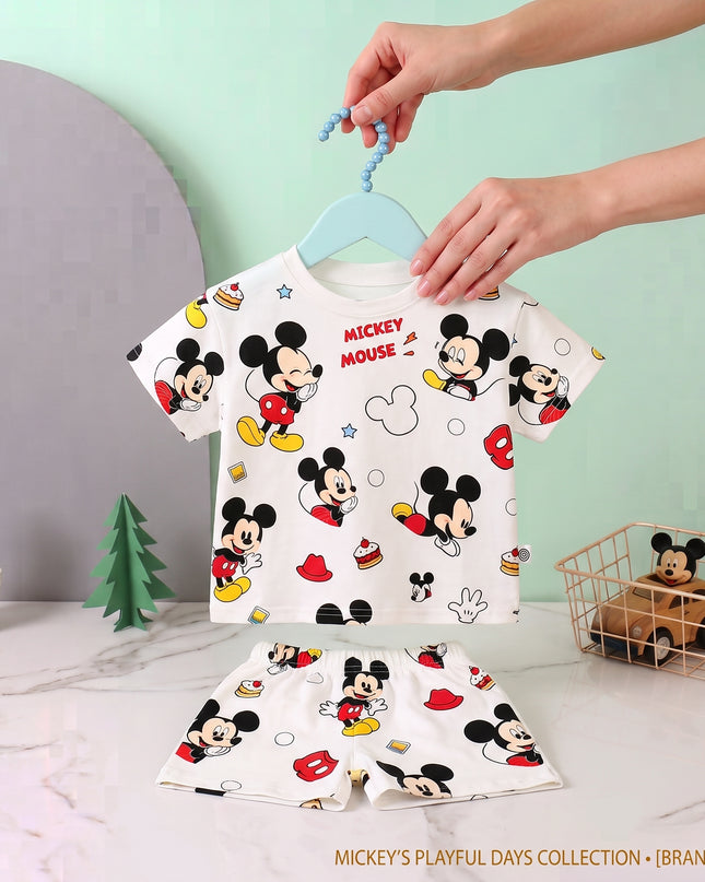 Camiseta Mickey Blanca