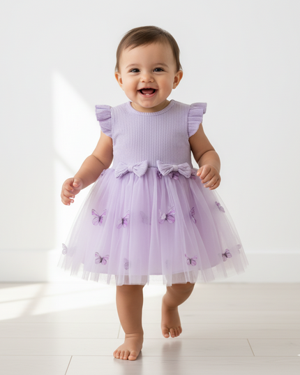 Vestido tutu lila