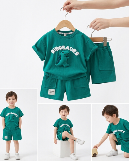 Conjunto verde dino