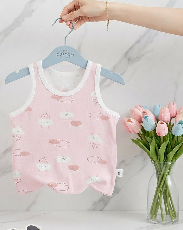 Camiseta Nubes Rosa