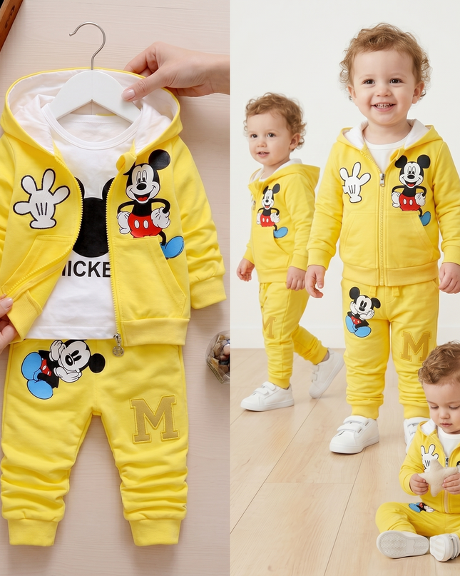 Conjunto amarillo 3 PCS