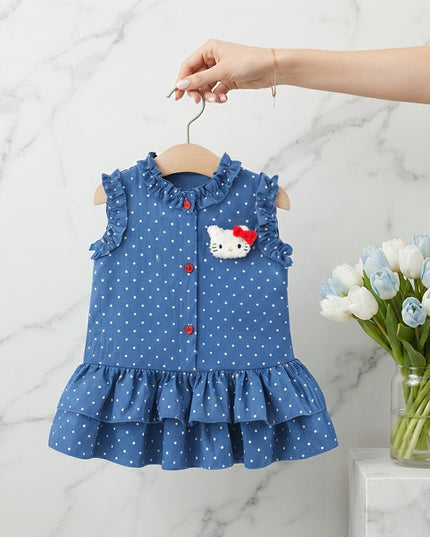 Vestido Hello Kitty Azul