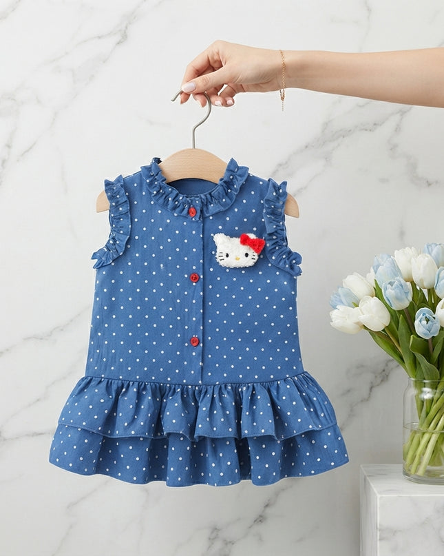 Vestido Hello Kitty Azul