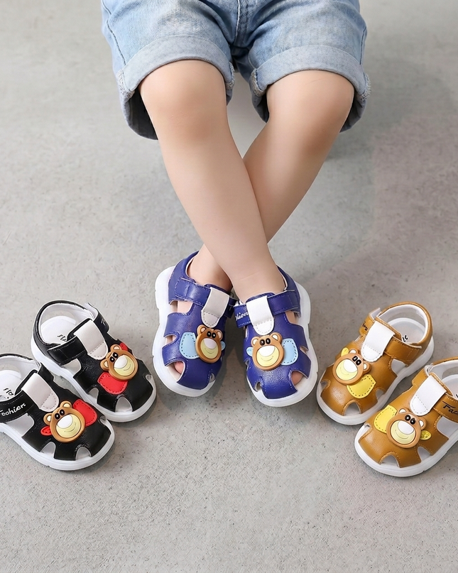 Sandalias de osito